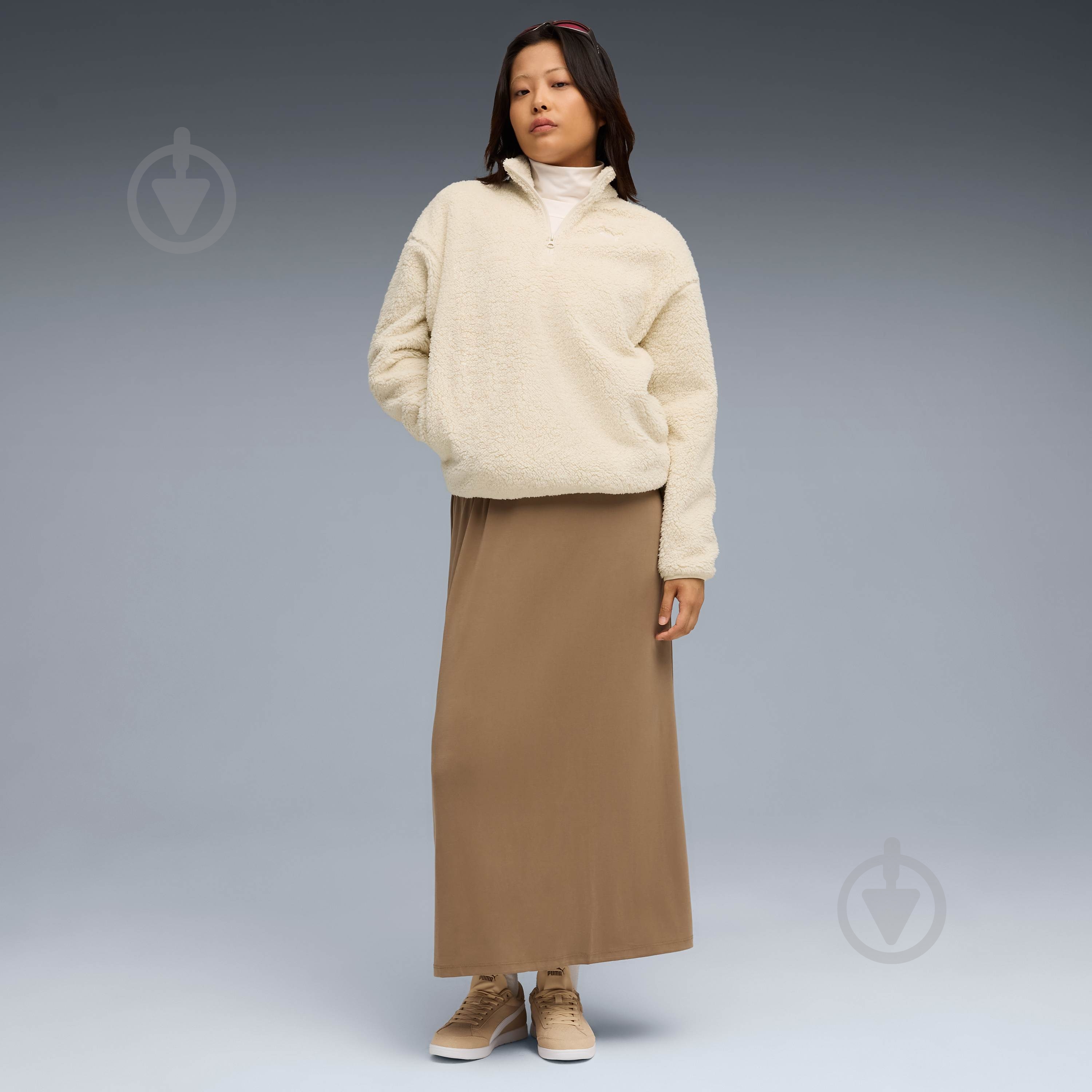 ᐉ Куртка Puma ESS ELEVATED Comfort Half-Zip Sherpa Crew 68811187