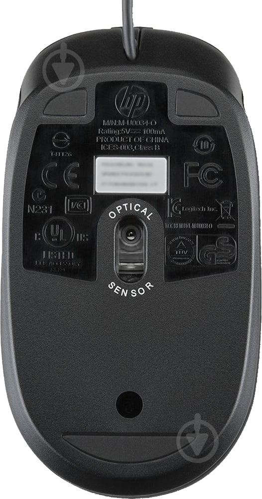 Мышь HP USB Optical Scroll Mouse (QY777AA) black - фото 3 Мышь HP USB Optical Scroll Mouse (QY777AA) black - фото 3