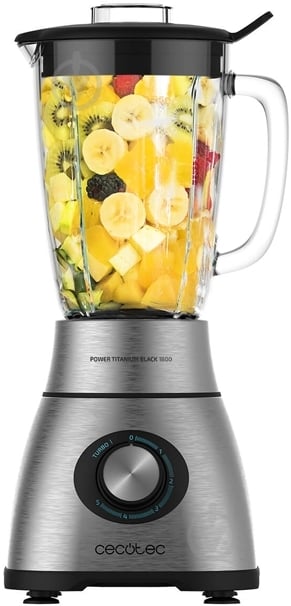 Блендер стаціонарний CECOTEC Power Titanium 1800 Black CCTC-04100 - фото 1