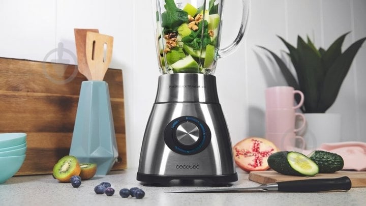 Блендер стаціонарний CECOTEC Power Titanium 1800 Black CCTC-04100 - фото 3