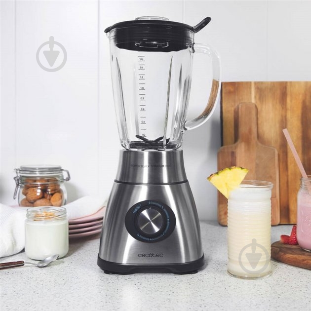 Блендер стаціонарний CECOTEC Power Titanium 1800 Black CCTC-04100 - фото 8