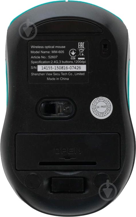 Мышь Defender MM-605 (52607) green - фото 3