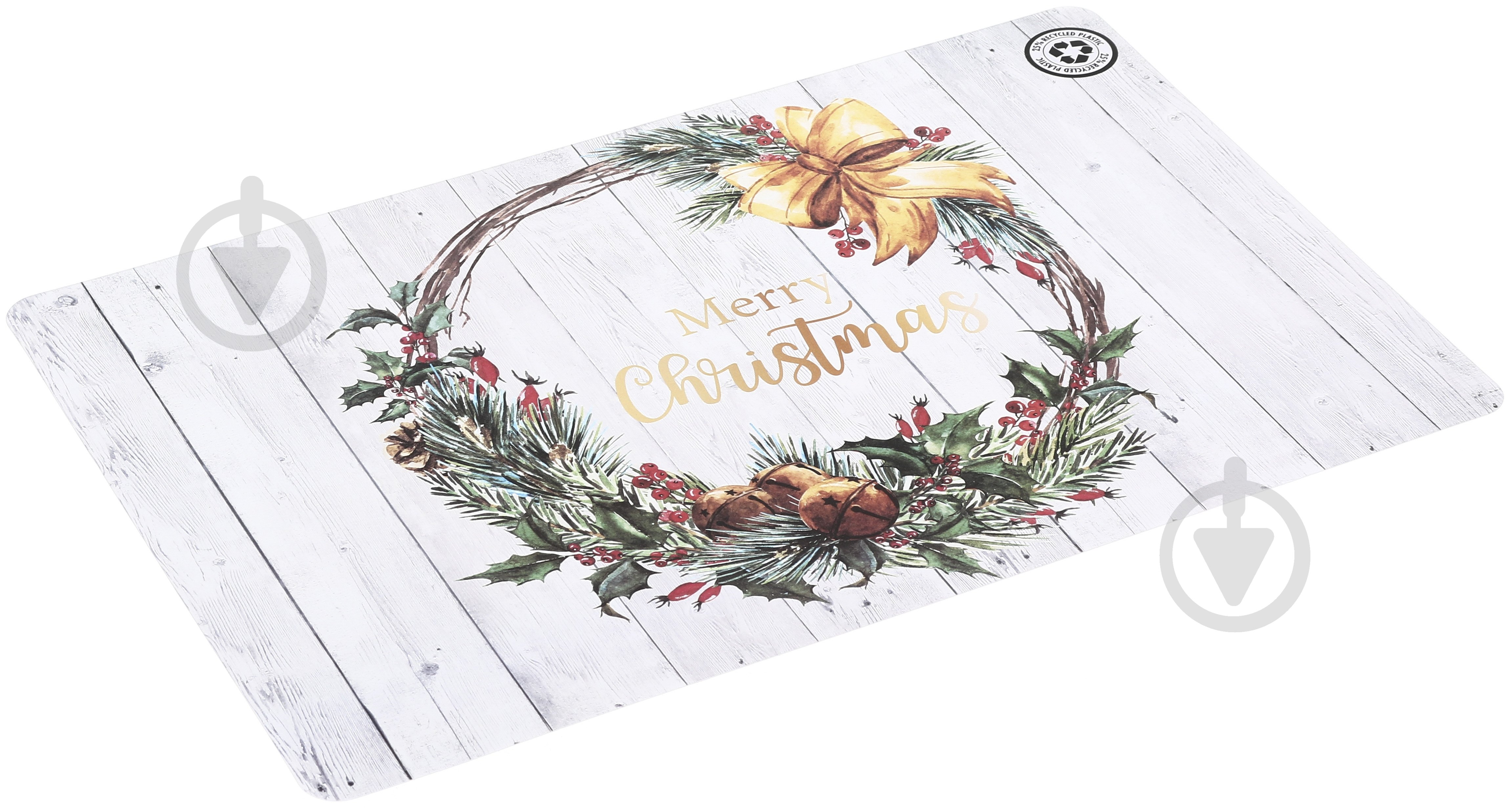 Коврик для сервировки Excellent Houseware Christmas wreath 43,5х28,5 см в асортименті - фото 5 Коврик для сервировки Excellent Houseware Christmas wreath 43,5х28,5 см в асортименті - фото 5
