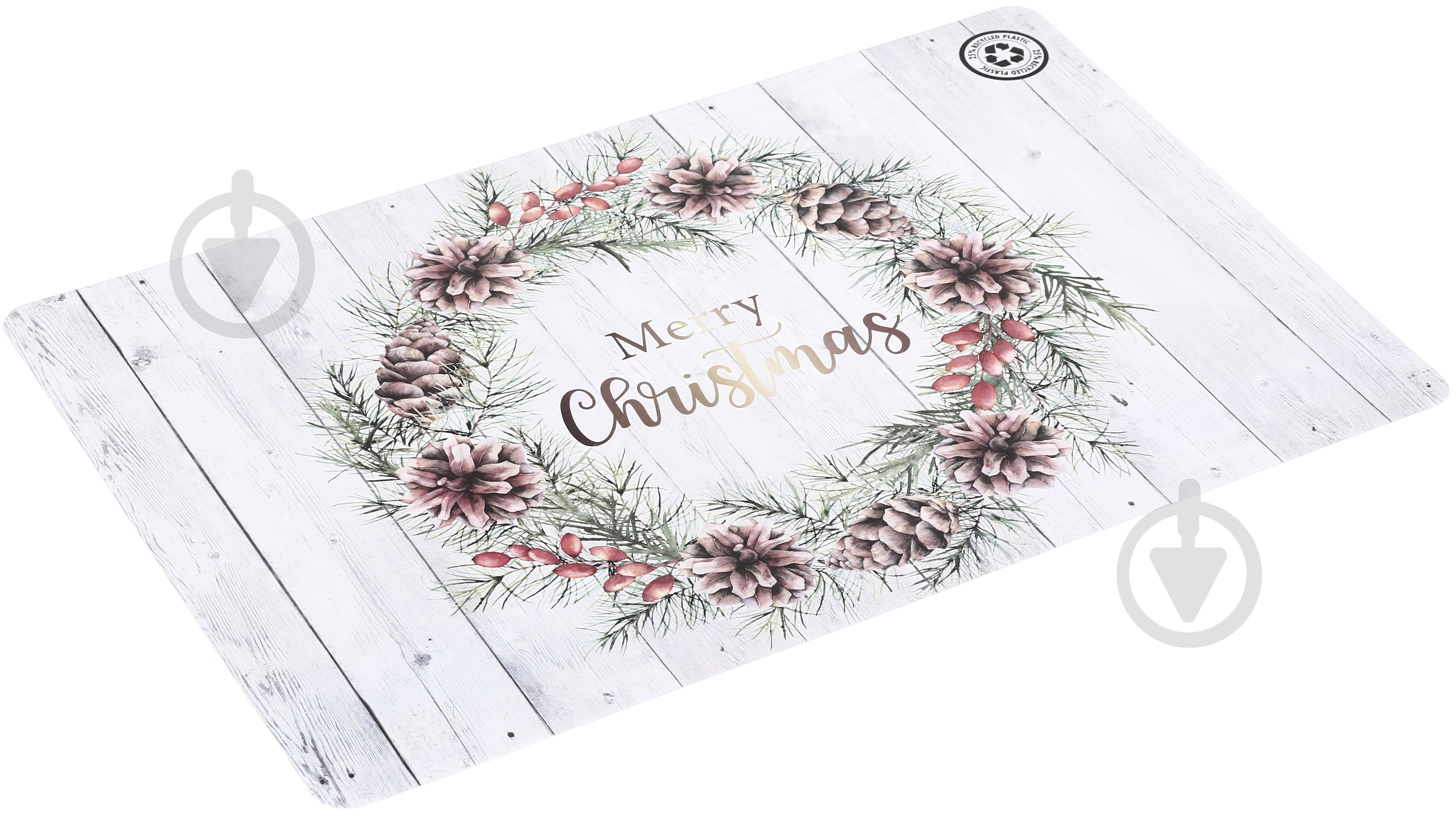 Коврик для сервировки Excellent Houseware Christmas wreath 43,5х28,5 см в асортименті - фото 6 Коврик для сервировки Excellent Houseware Christmas wreath 43,5х28,5 см в асортименті - фото 6