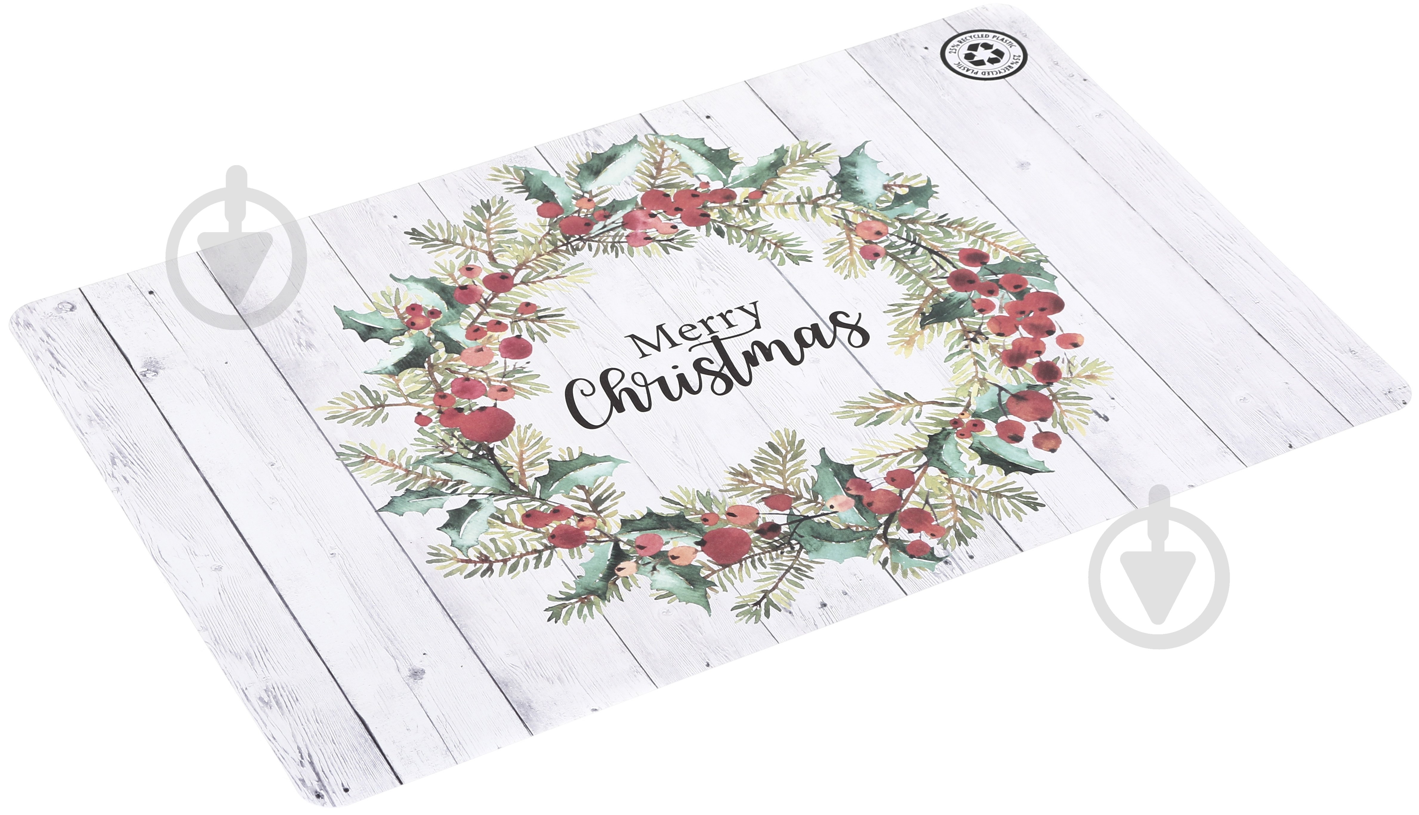 Коврик для сервировки Excellent Houseware Christmas wreath 43,5х28,5 см в асортименті - фото 7 Коврик для сервировки Excellent Houseware Christmas wreath 43,5х28,5 см в асортименті - фото 7