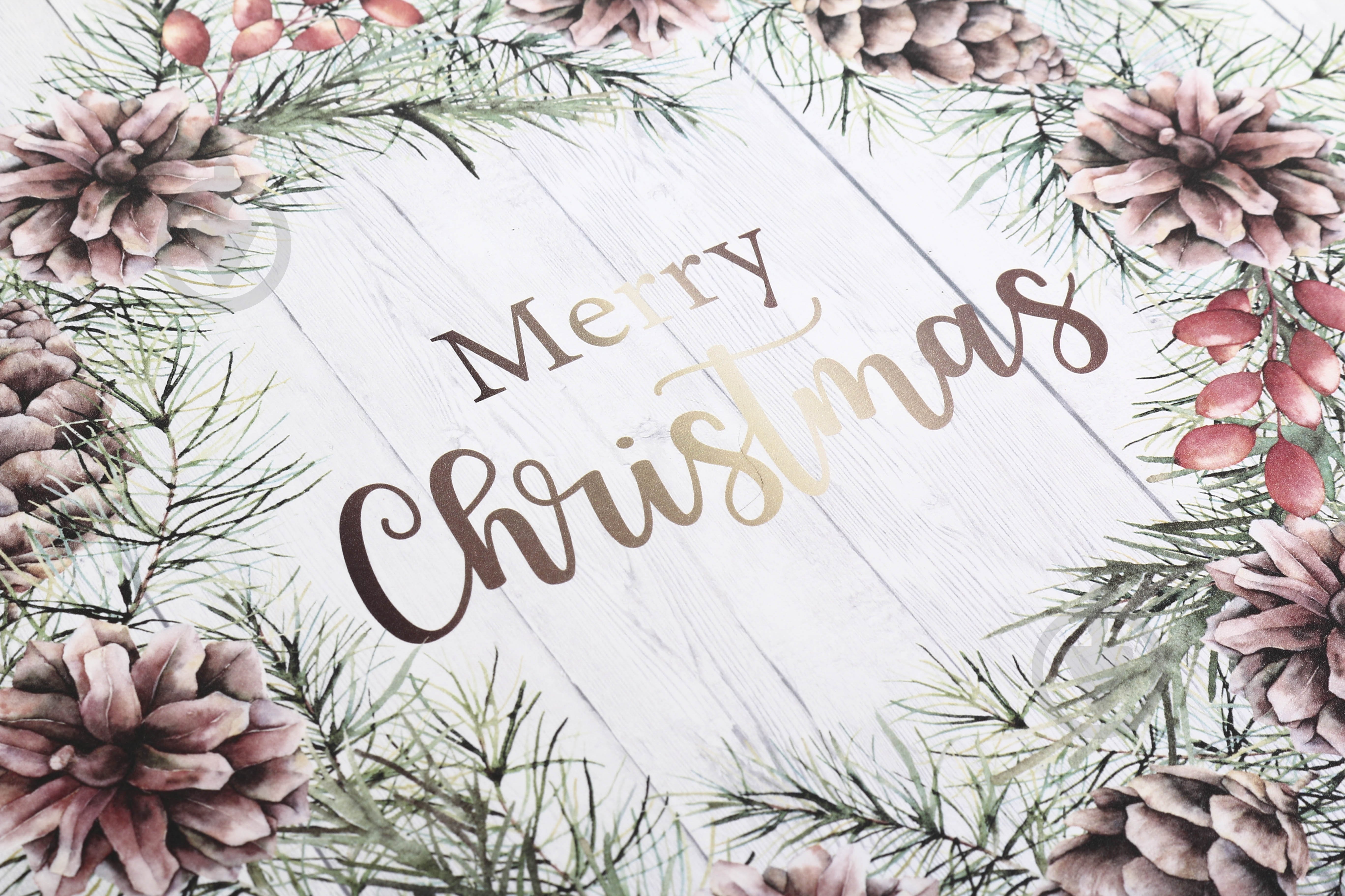 Коврик для сервировки Excellent Houseware Christmas wreath 43,5х28,5 см в асортименті - фото 12 Коврик для сервировки Excellent Houseware Christmas wreath 43,5х28,5 см в асортименті - фото 12