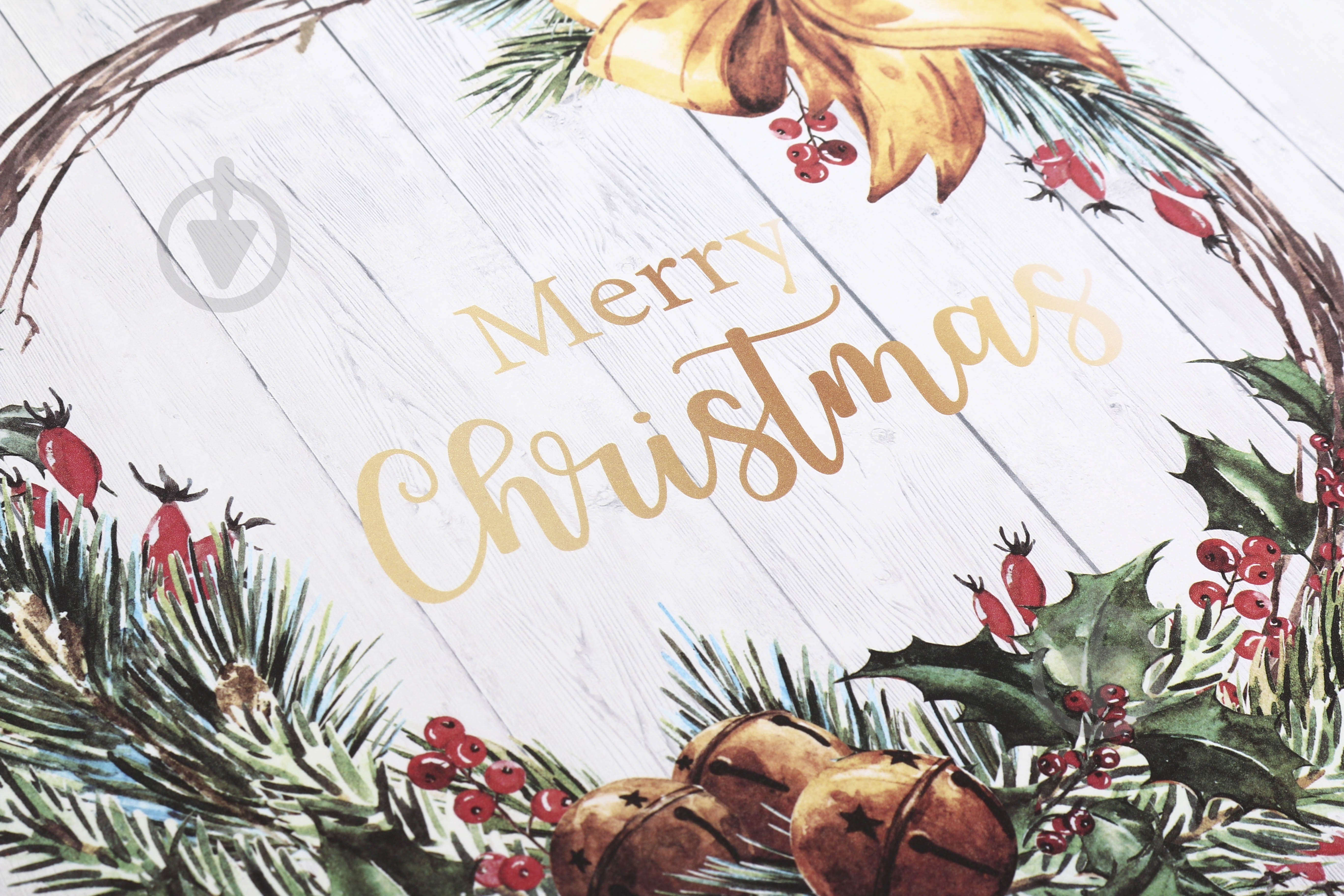 Коврик для сервировки Excellent Houseware Christmas wreath 43,5х28,5 см в асортименті - фото 13 Коврик для сервировки Excellent Houseware Christmas wreath 43,5х28,5 см в асортименті - фото 13