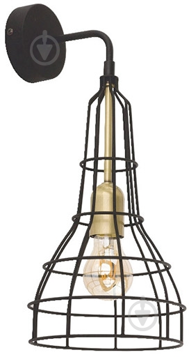 Бра TK Lighting Long 1PL 1x60 Вт E27 бронза/черный - фото 1 Бра TK Lighting Long 1PL 1x60 Вт E27 бронза/черный - фото 1