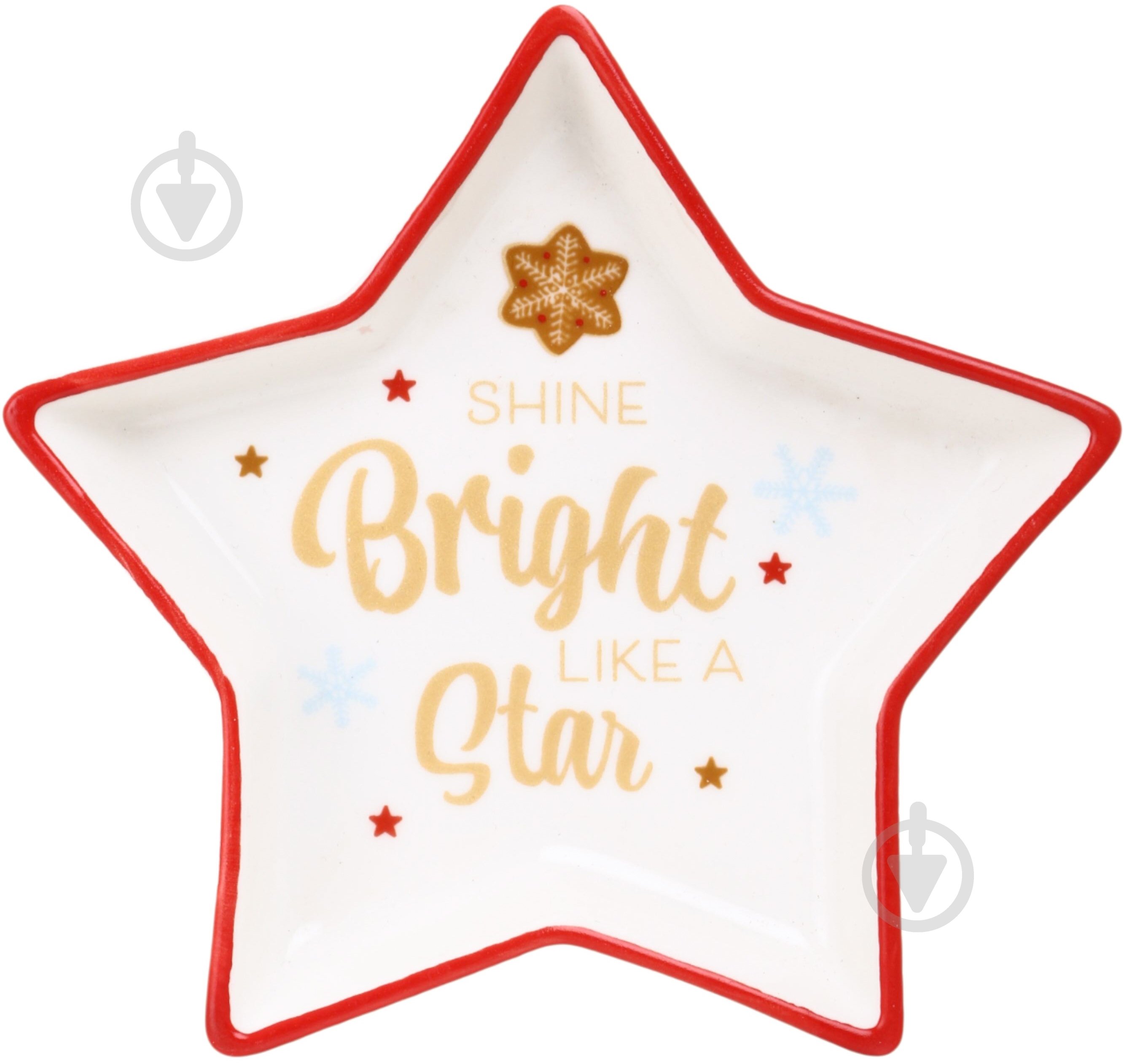 Блюдо сервірувальне Excellent Houseware Christmas 15x12,5x2,5 см в асортименті - фото 6 Блюдо сервірувальне Excellent Houseware Christmas 15x12,5x2,5 см в асортименті - фото 6