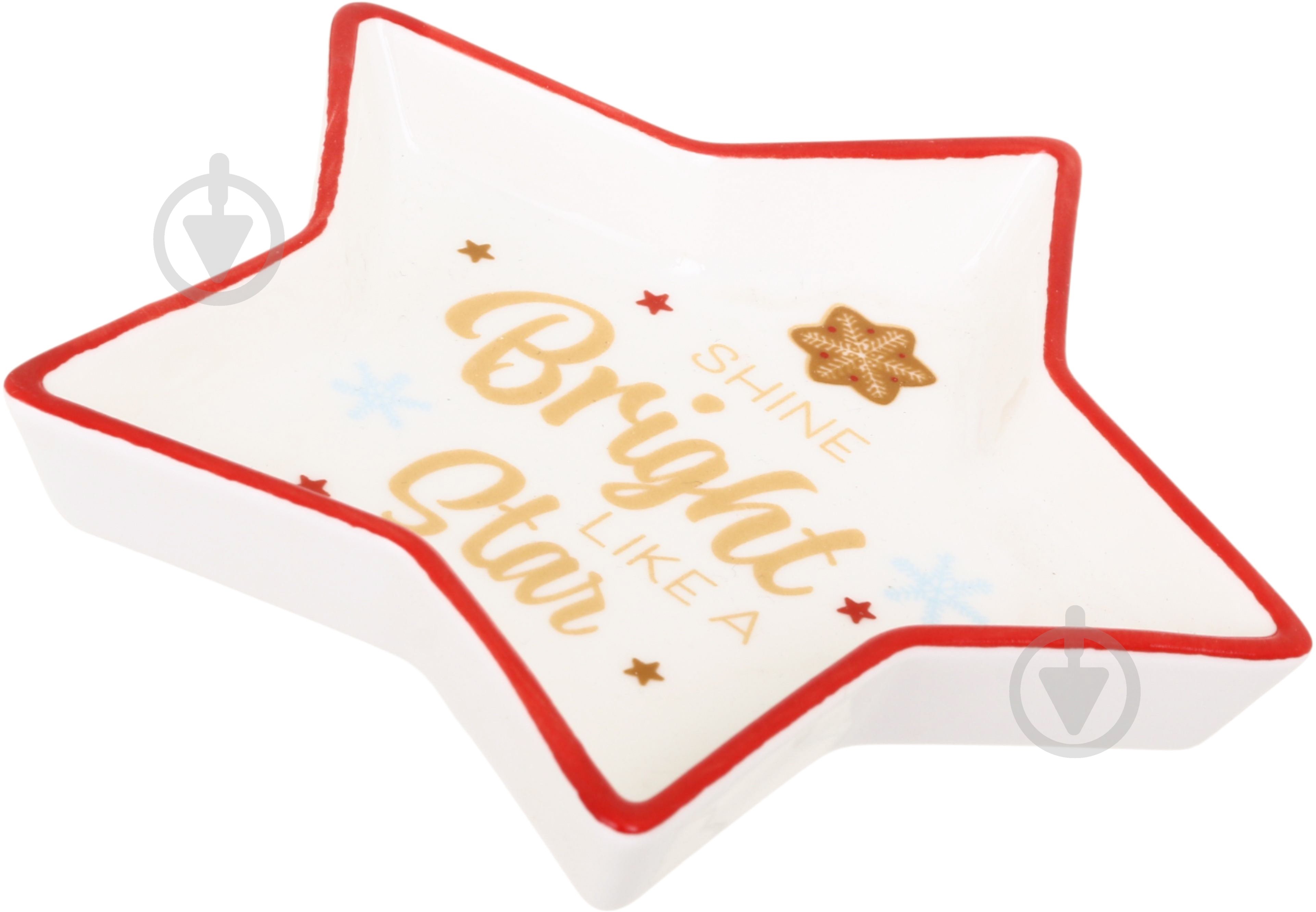 Блюдо сервірувальне Excellent Houseware Christmas 15x12,5x2,5 см в асортименті - фото 2 Блюдо сервірувальне Excellent Houseware Christmas 15x12,5x2,5 см в асортименті - фото 2