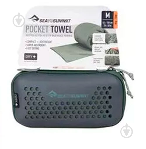 Полотенце Pocket Towel S синий Sea To Summit - фото 2