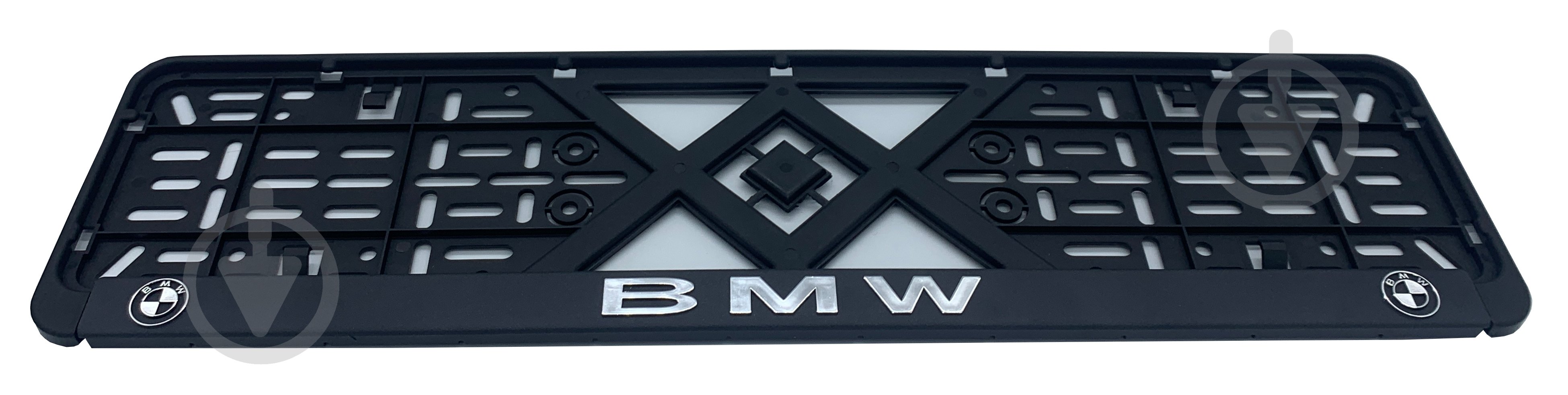 Рамка под номерной знак рельефная BMW - фото 1