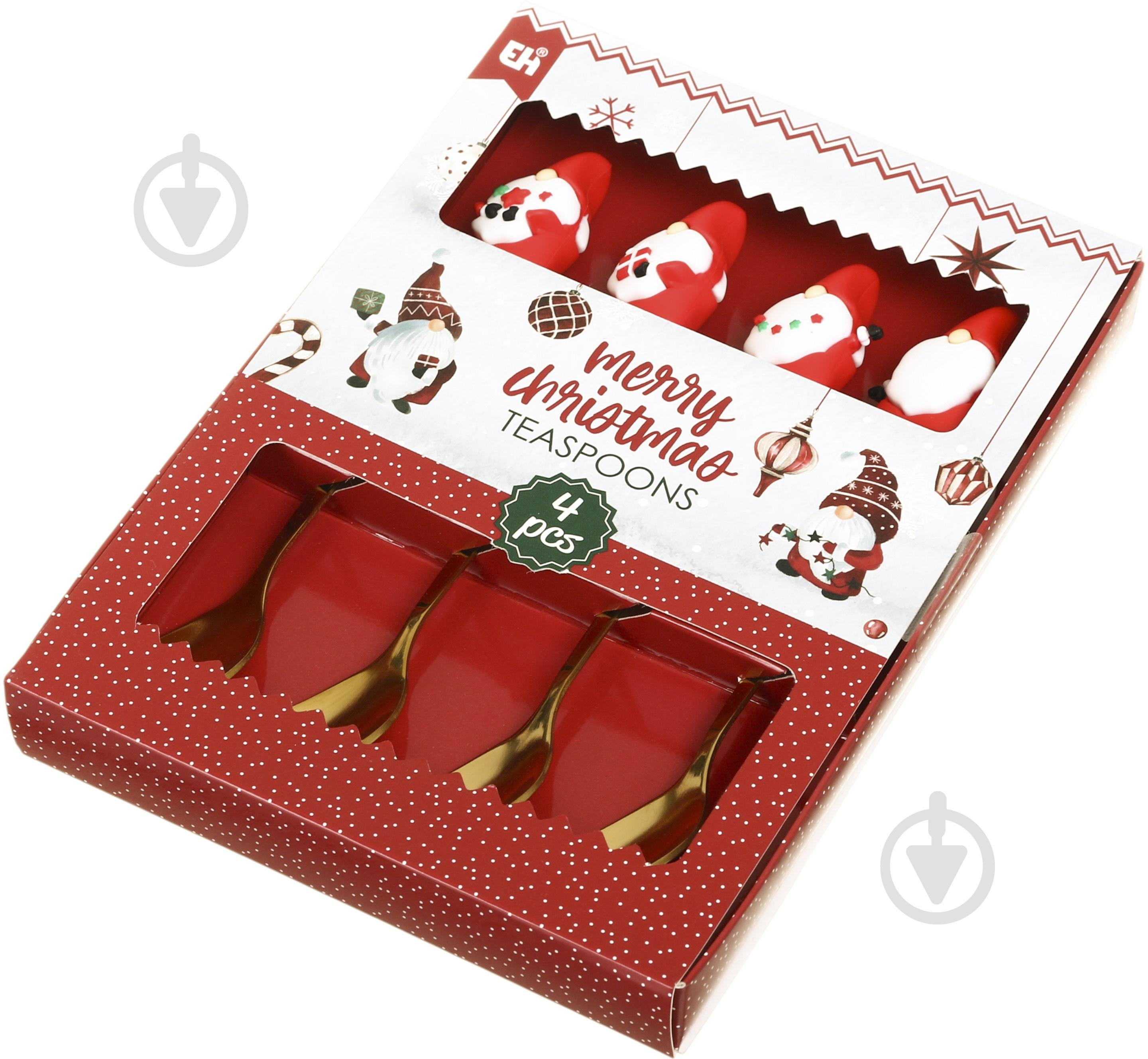 Набор для десерта Excellent Houseware Gnomes 4 шт. 170493310 в ассортименте - фото 16 Набор для десерта Excellent Houseware Gnomes 4 шт. 170493310 в ассортименте - фото 16