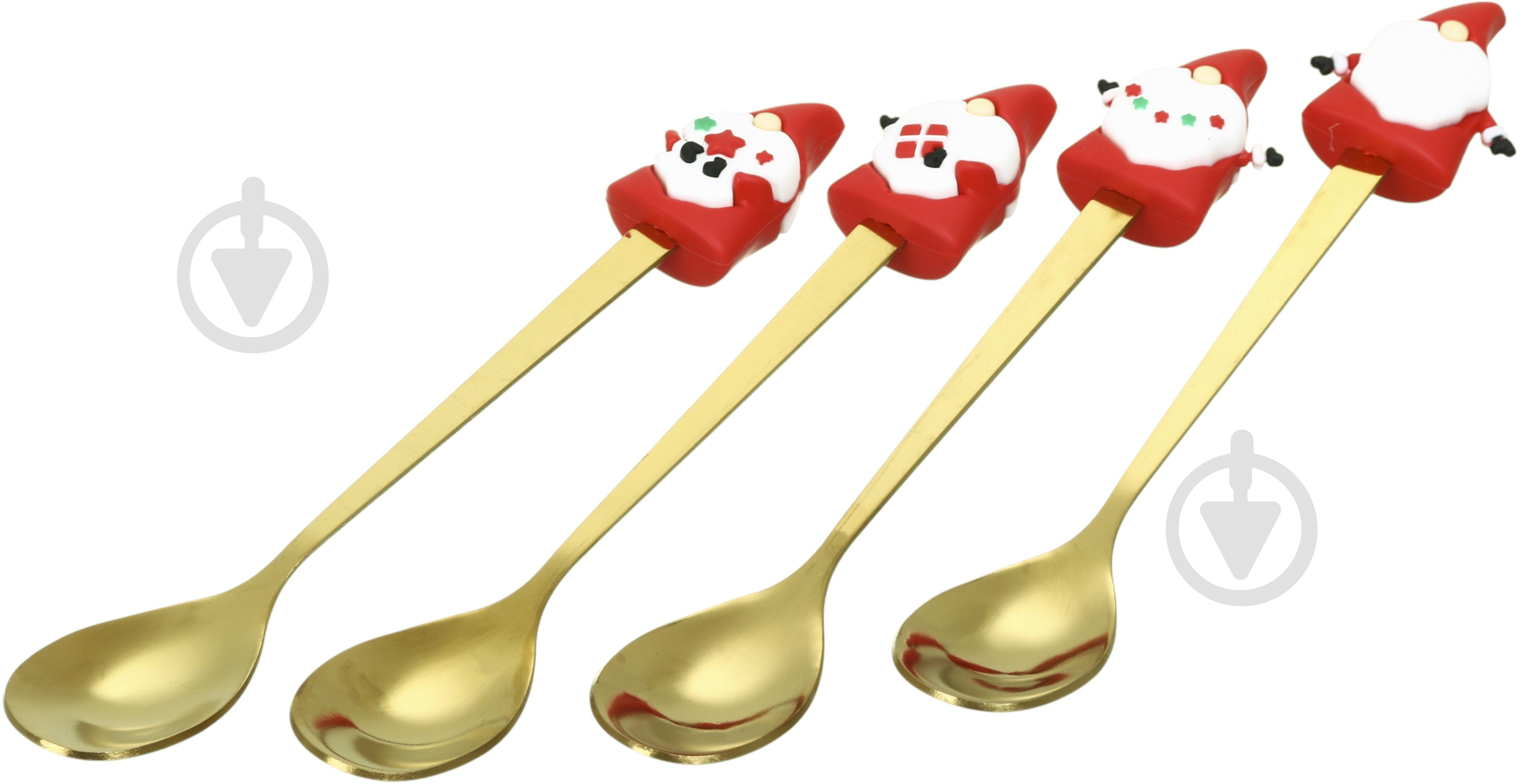 Набор для десерта Excellent Houseware Gnomes 4 шт. 170493310 в ассортименте - фото 14 Набор для десерта Excellent Houseware Gnomes 4 шт. 170493310 в ассортименте - фото 14