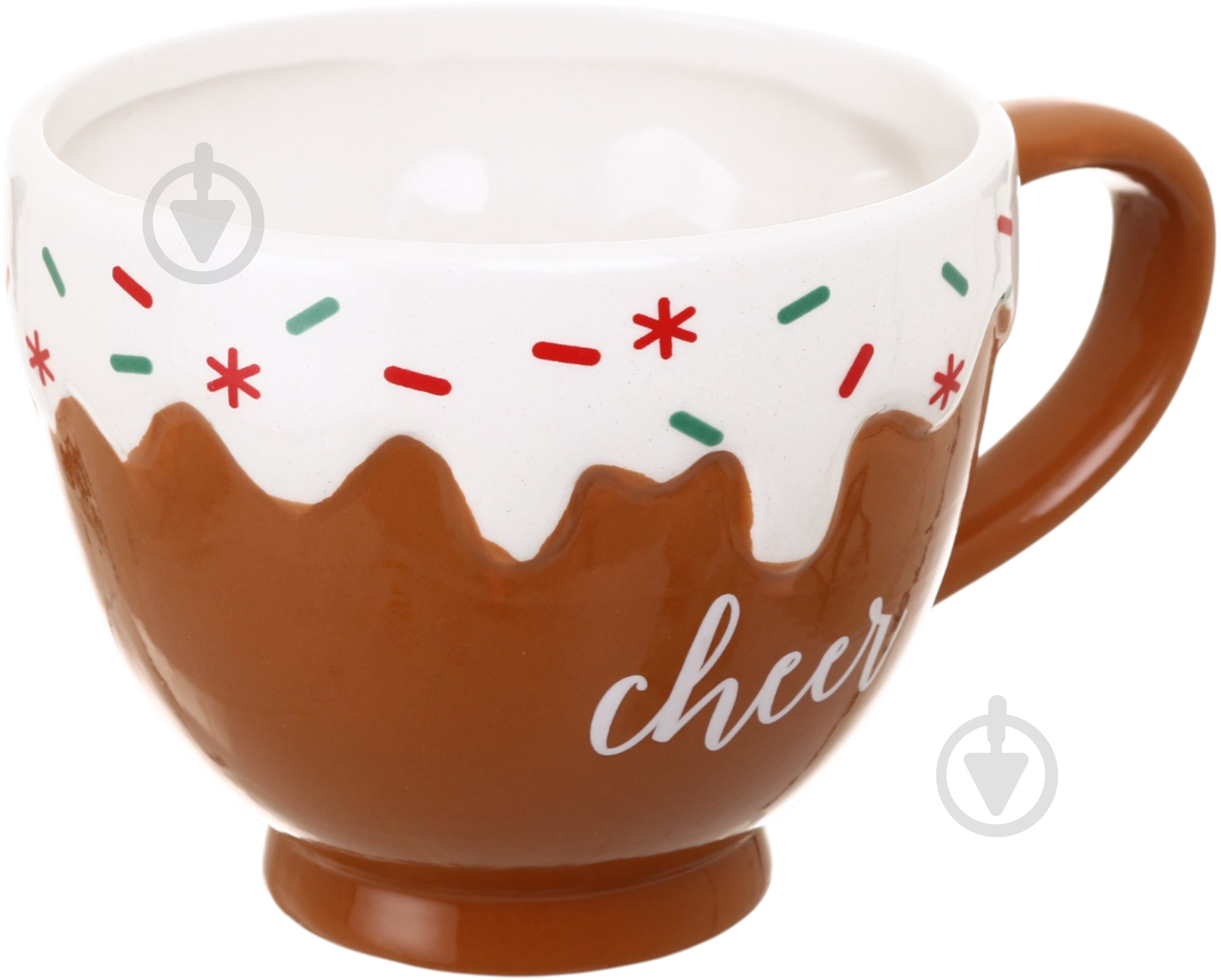 Чашка Excellent Houseware Merry Christmas 250 мл в асортименті - фото 1