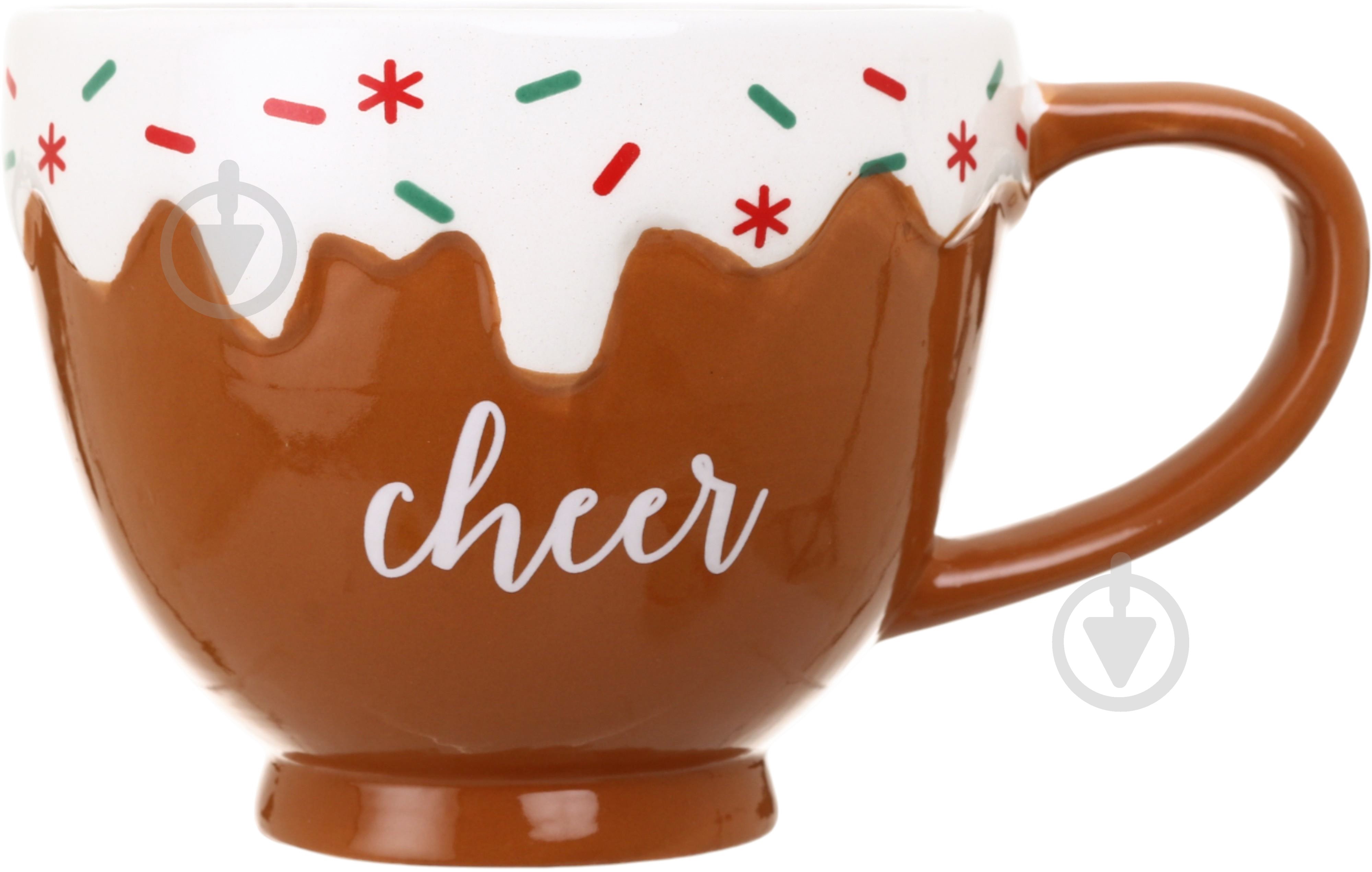 Чашка Excellent Houseware Merry Christmas 250 мл в асортименті - фото 5