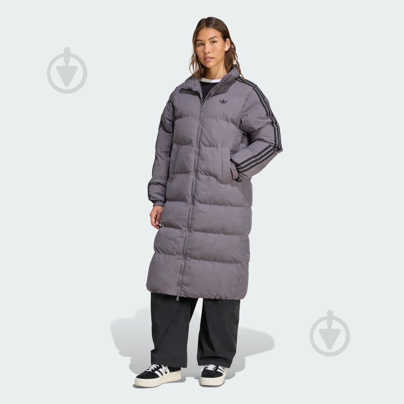 ᐉ Куртка Adidas LONG PUFFER JX2952 р.L • Краща ціна в Києві