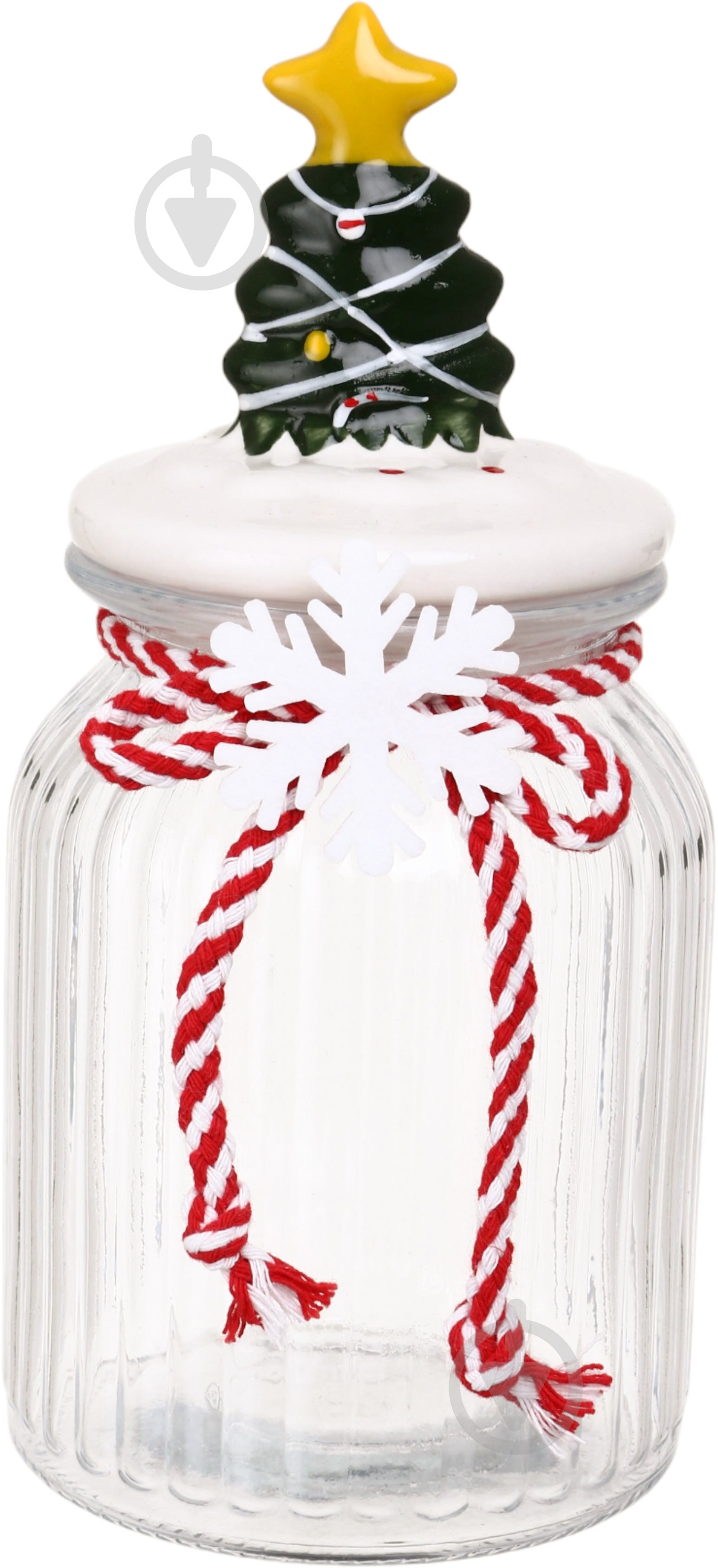 Ємність Excellent Houseware для солодощів Tree 950 мл 11х26 см в асортименті - фото 2