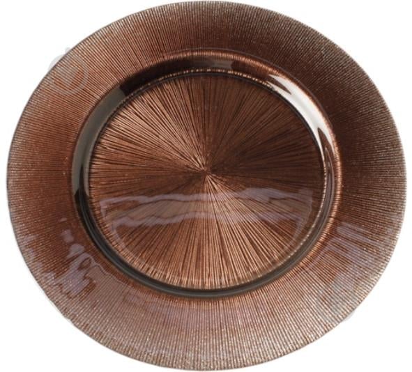 Блюдо Dekor Cam Focus 21,5 см коричневий - фото 1 Блюдо Dekor Cam Focus 21,5 см коричневий - фото 1