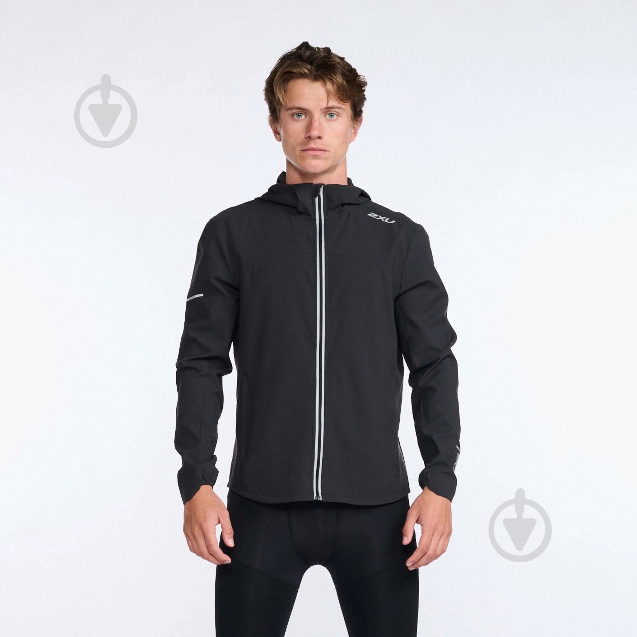Куртка 2XU Aero Jacket MR6858a_BLK/SRF р.XS чорна - фото 1