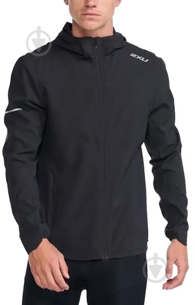 Куртка 2XU Aero Jacket MR6858a_BLK/SRF р.XS чорна - фото 2