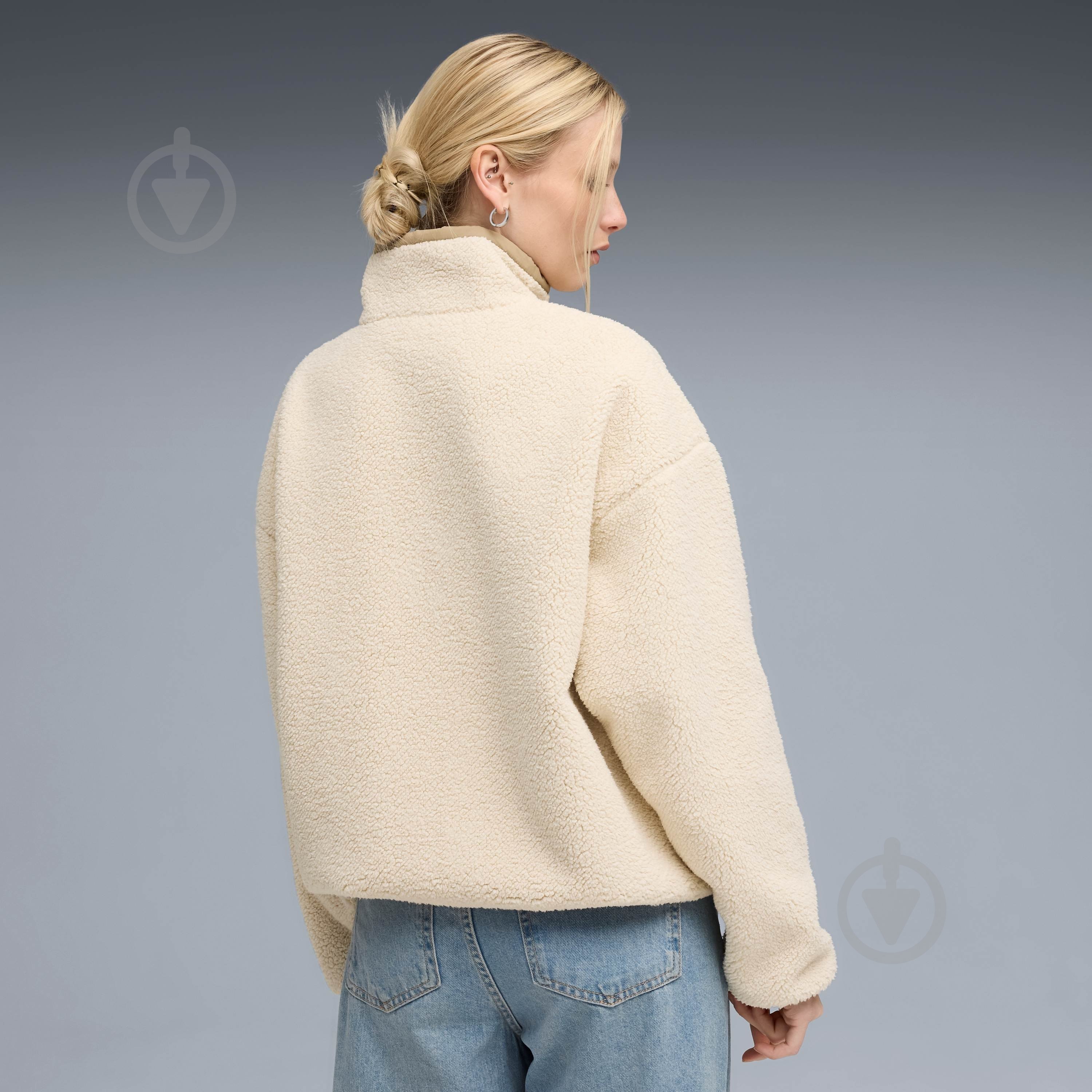 Куртка Puma Reversible Hybrid Sherpa Jacket 68838687 р.M - фото 2 Куртка Puma Reversible Hybrid Sherpa Jacket 68838687 р.M - фото 2