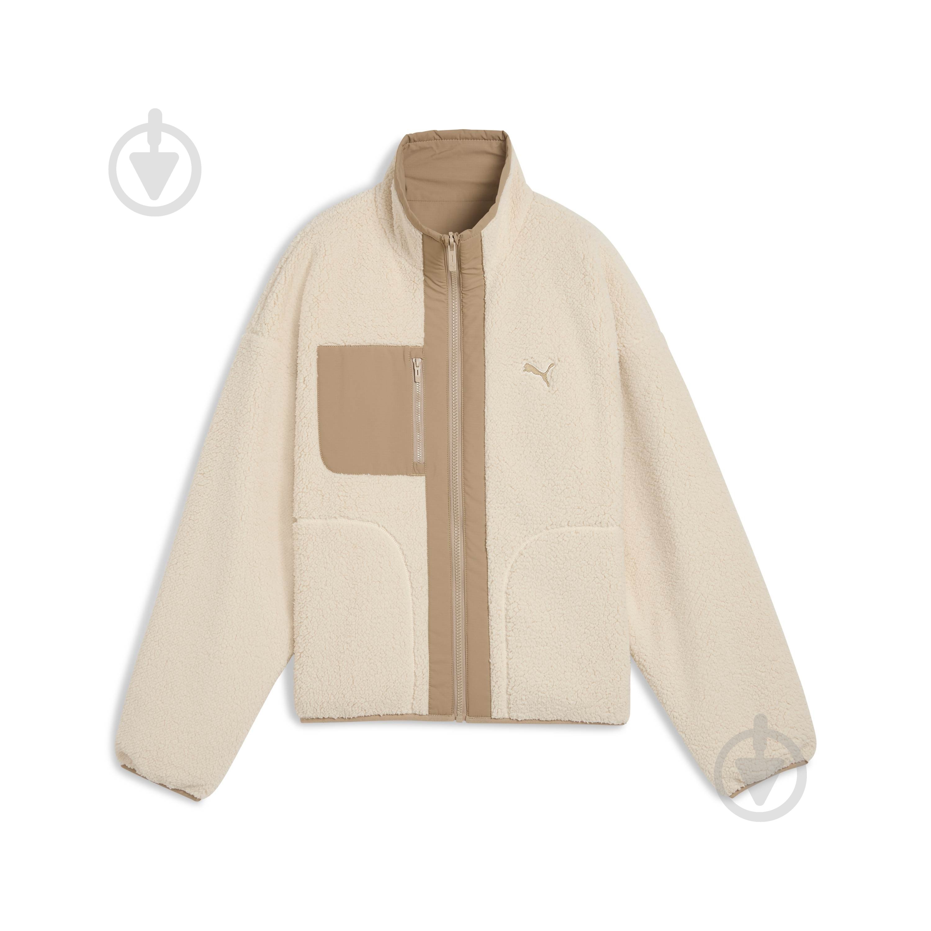 Куртка Puma Reversible Hybrid Sherpa Jacket 68838687 р.M - фото 4 Куртка Puma Reversible Hybrid Sherpa Jacket 68838687 р.M - фото 4