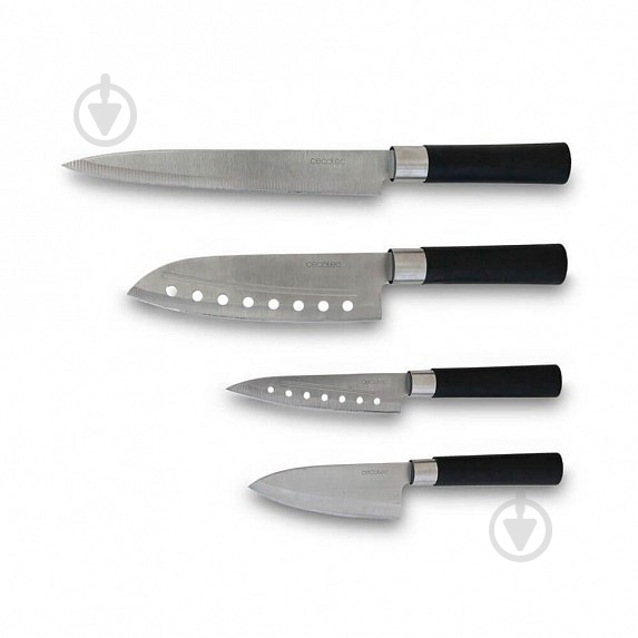 Набор ножей CECOTEC Santoku Kit 4 шт. - фото 1 Набор ножей CECOTEC Santoku Kit 4 шт. - фото 1