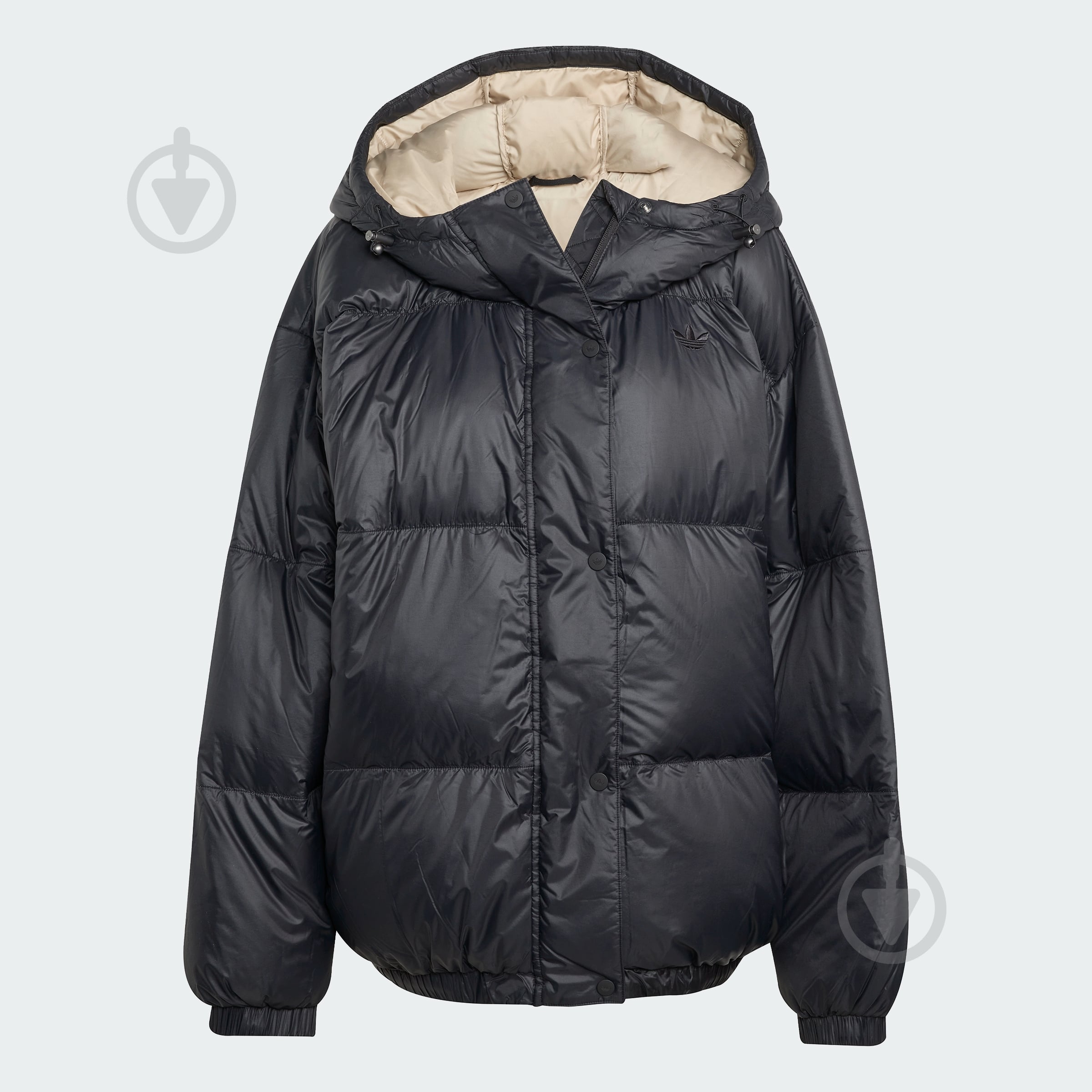 ᐉ Пуховик жіночий зимовий Adidas Os Down Puffer JX5338 р.L чорний
