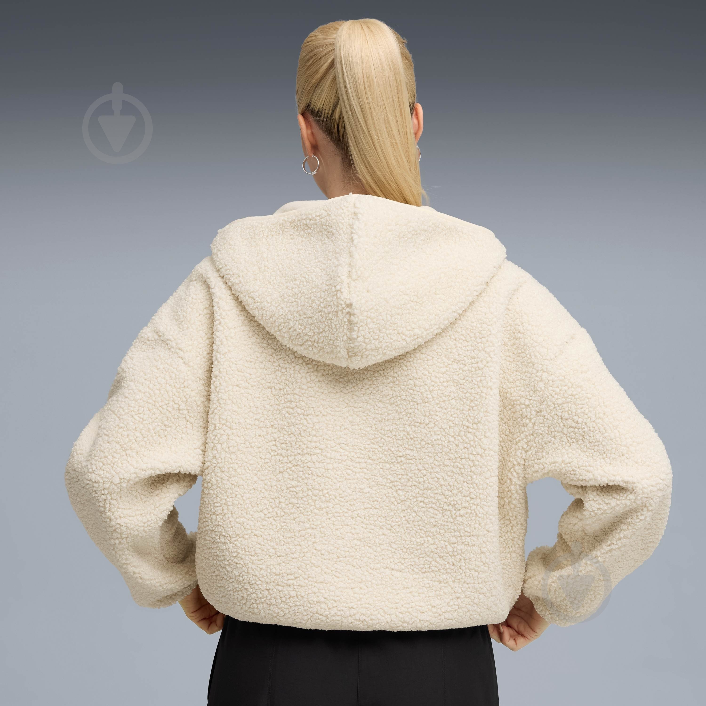 Куртка Puma WARDROBE ESS Oversized Polar Fleece Hoodie 63204887 р.M - фото 2 Куртка Puma WARDROBE ESS Oversized Polar Fleece Hoodie 63204887 р.M - фото 2