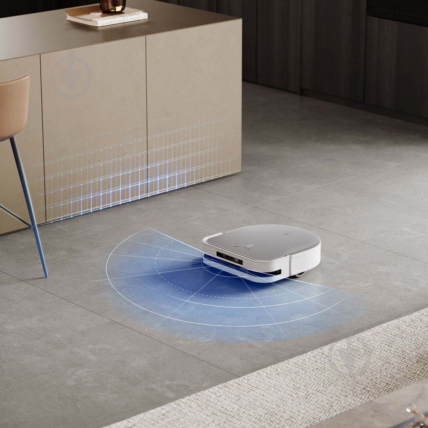 Робот-пилосос Ecovacs DEEBOT X5 PRO OMNI (DDX39 WHITE) white - фото 14