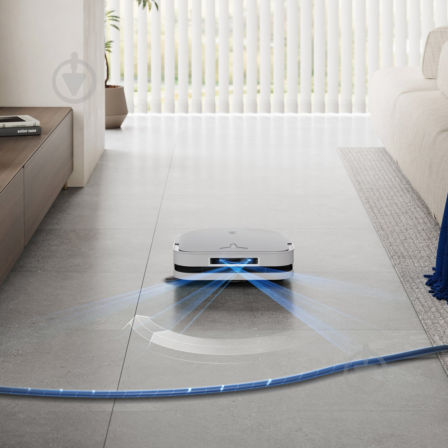 Робот-пилосос Ecovacs DEEBOT X5 PRO OMNI (DDX39 WHITE) white - фото 16