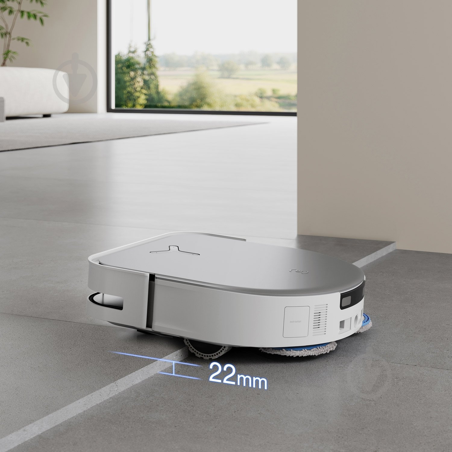 Робот-пилосос Ecovacs DEEBOT X5 PRO OMNI (DDX39 WHITE) white - фото 19