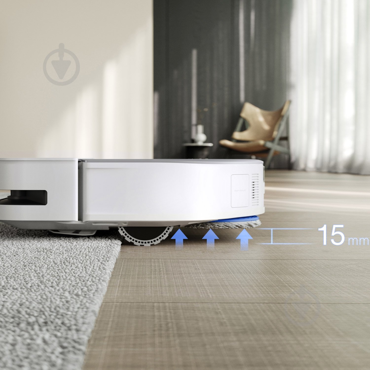 Робот-пилосос Ecovacs DEEBOT X5 PRO OMNI (DDX39 WHITE) white - фото 20