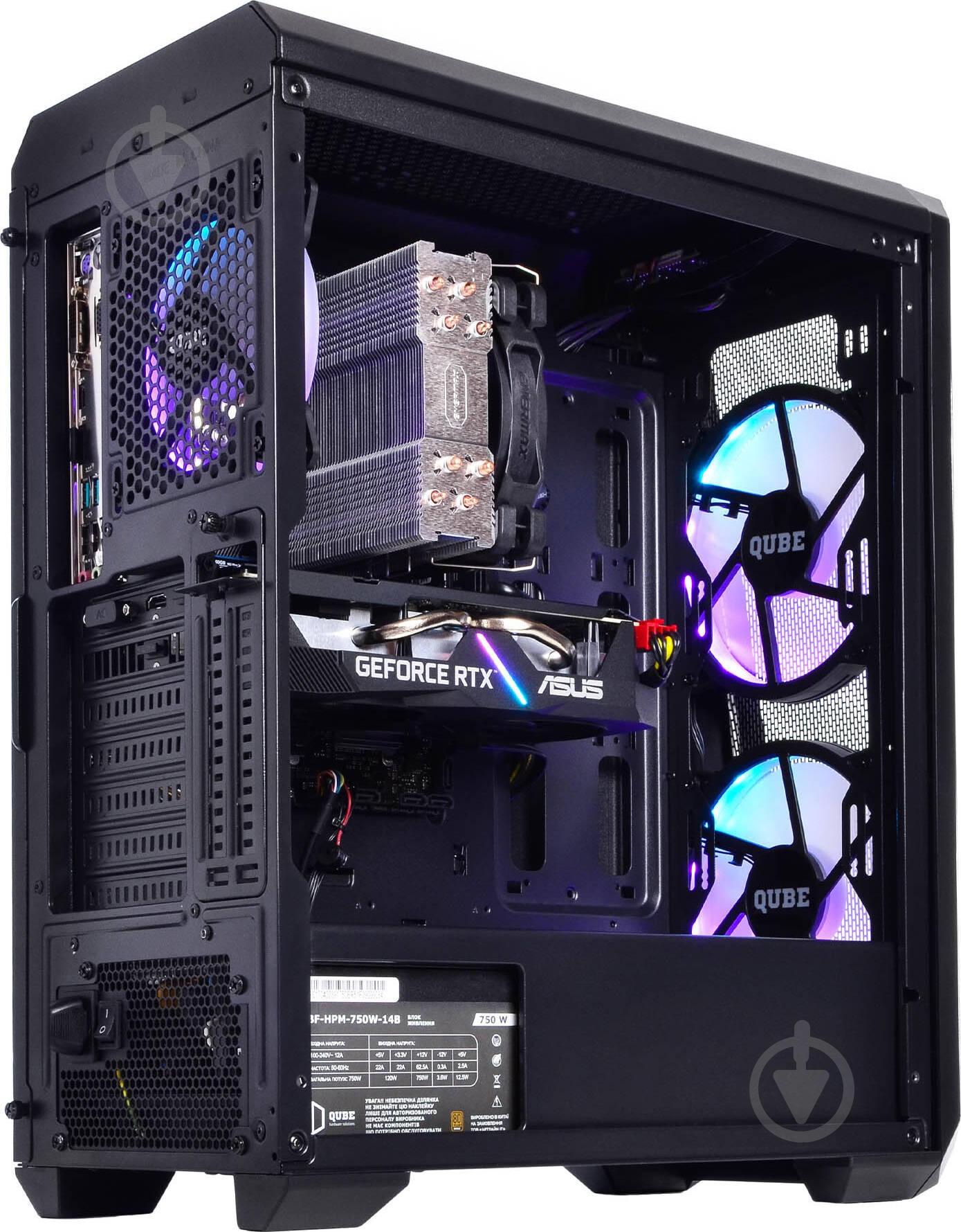 Компьютер Artline Overlord X77 (X77v40) black - фото 10