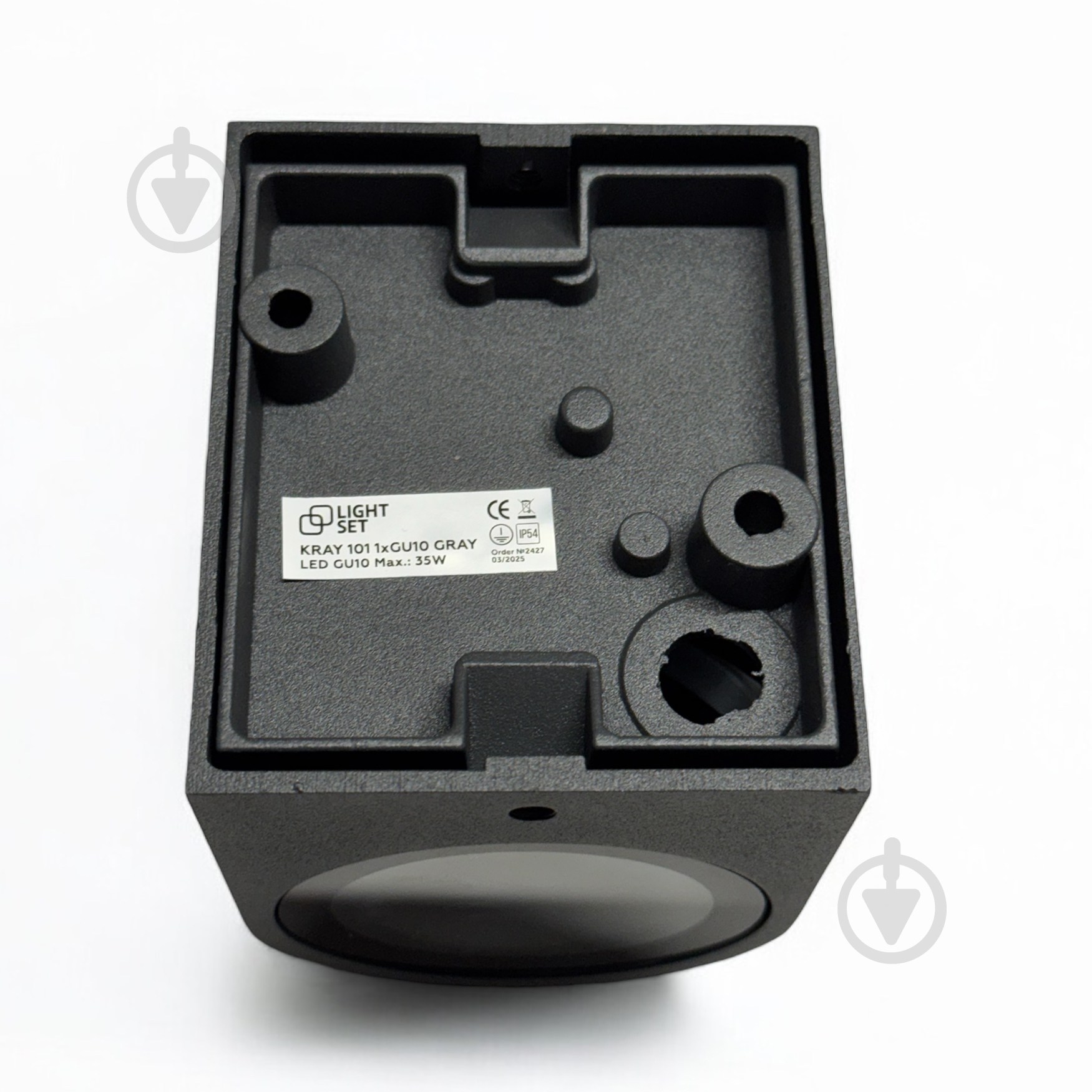 Світильник вуличний настінний LIGHT SET KRAY 101 1xGU10 /сірий - фото 5 Світильник вуличний настінний LIGHT SET KRAY 101 1xGU10 /сірий - фото 5