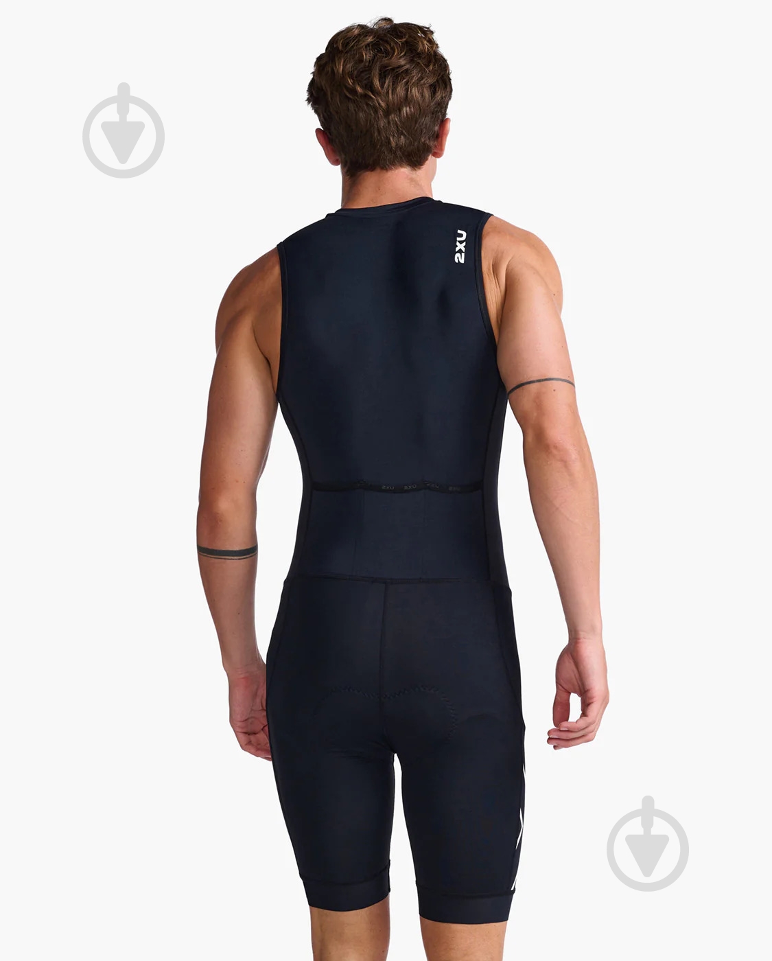 Спортивний костюм 2XU Core Trisuit MT6437d_BLK/WHT р.L чорний - фото 3