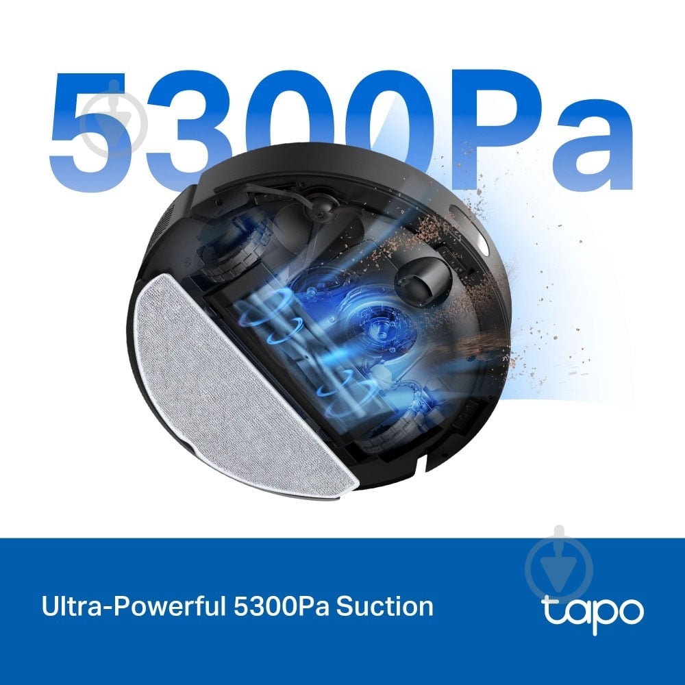Робот-пылесос TP-Link Tapo RV30 Max black - фото 5
