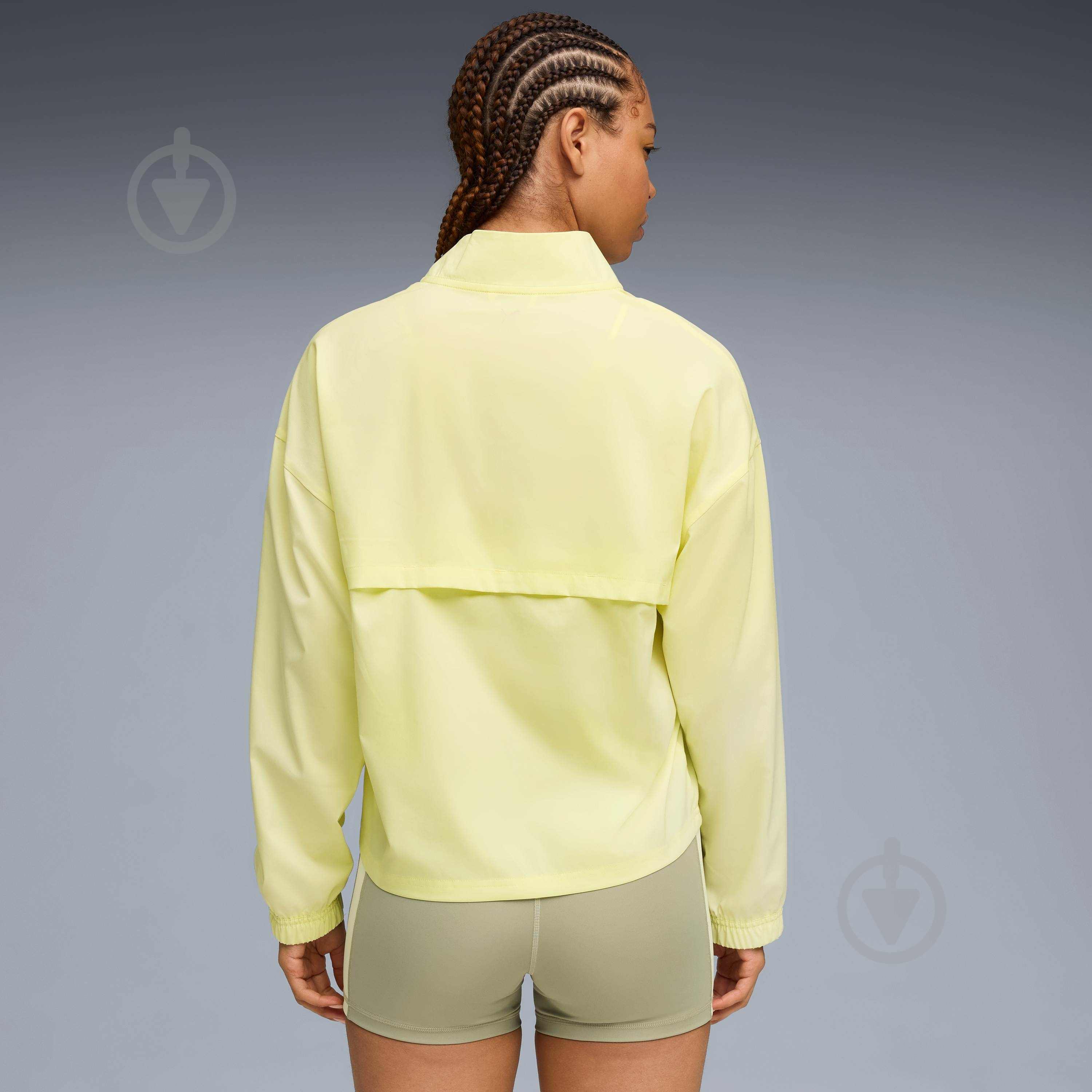 Анорак женский Puma STRONG WOVEN JACKET 52668335 р.M желтый - фото 2 Анорак женский Puma STRONG WOVEN JACKET 52668335 р.M желтый - фото 2