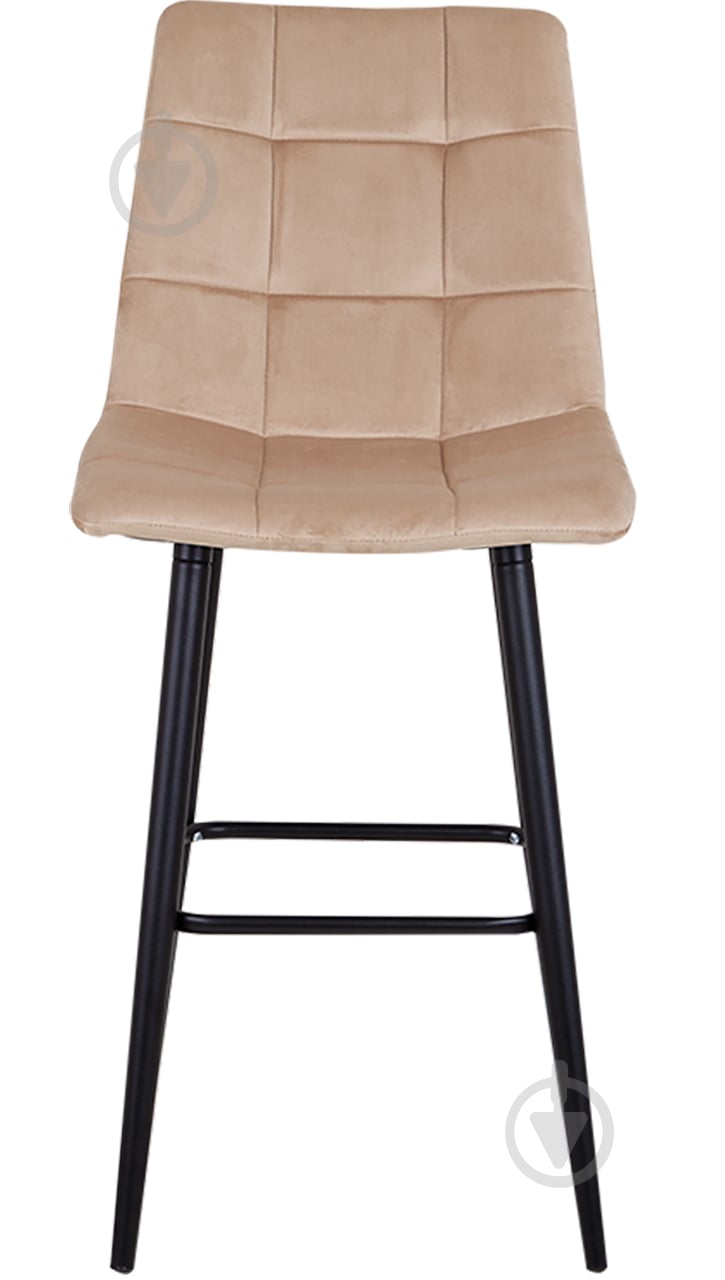 УЦЕНКА! Стул барный Nowy Styl FORM HN HOKER BLACK (BOX-2) SQR (CH) PUMA-01 бежевый (УЦ №2556) - фото 2 УЦЕНКА! Стул барный Nowy Styl FORM HN HOKER BLACK (BOX-2) SQR (CH) PUMA-01 бежевый (УЦ №2556) - фото 2