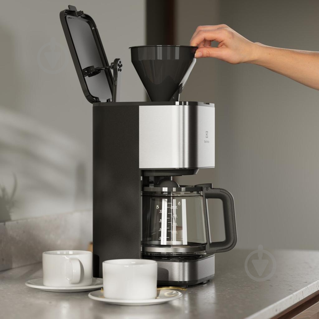 Кофеварка капельная Electrolux E3CM1-3ST - фото 5