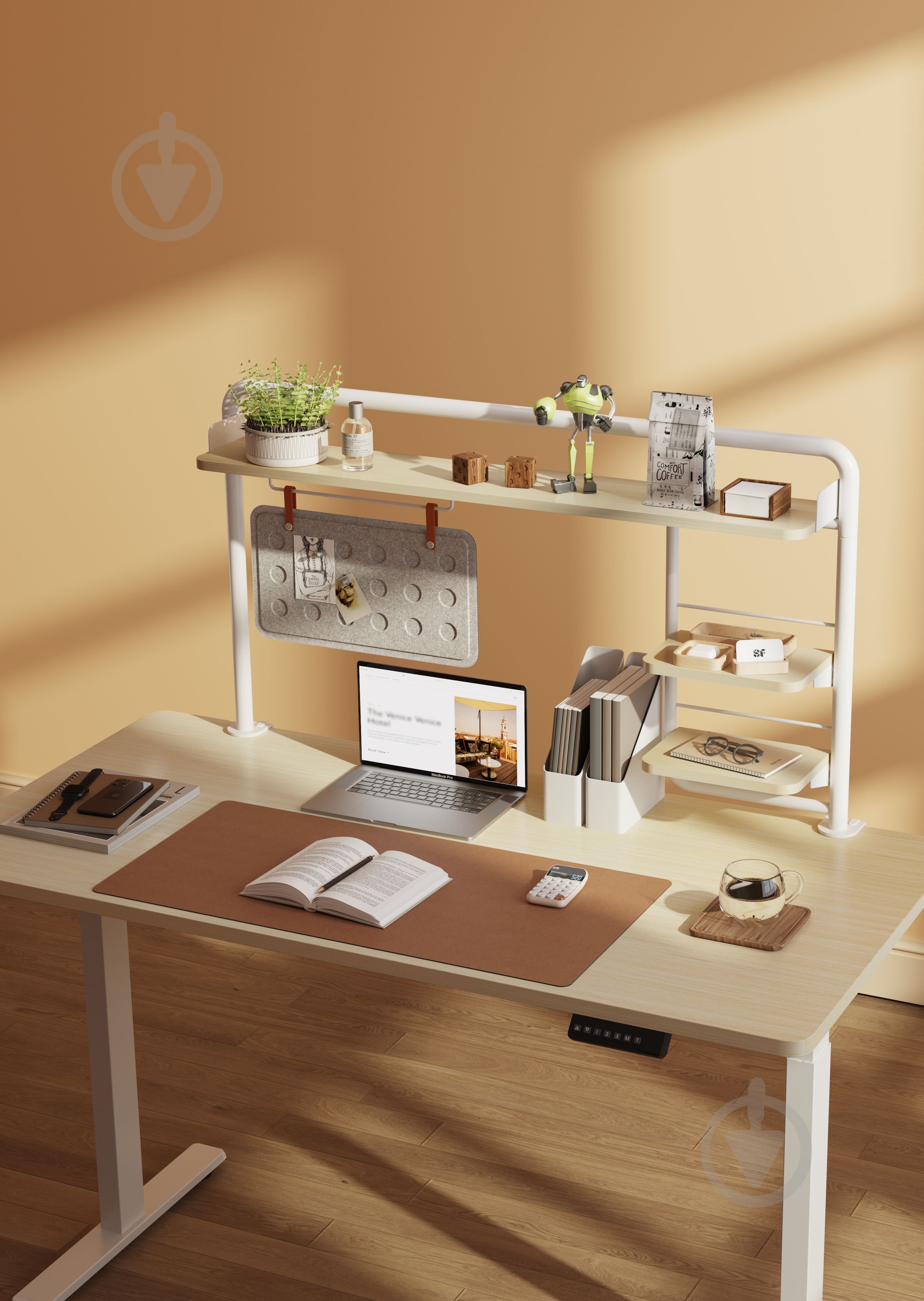 Полка-органайзер настольная OfficePro DS253W - фото 17