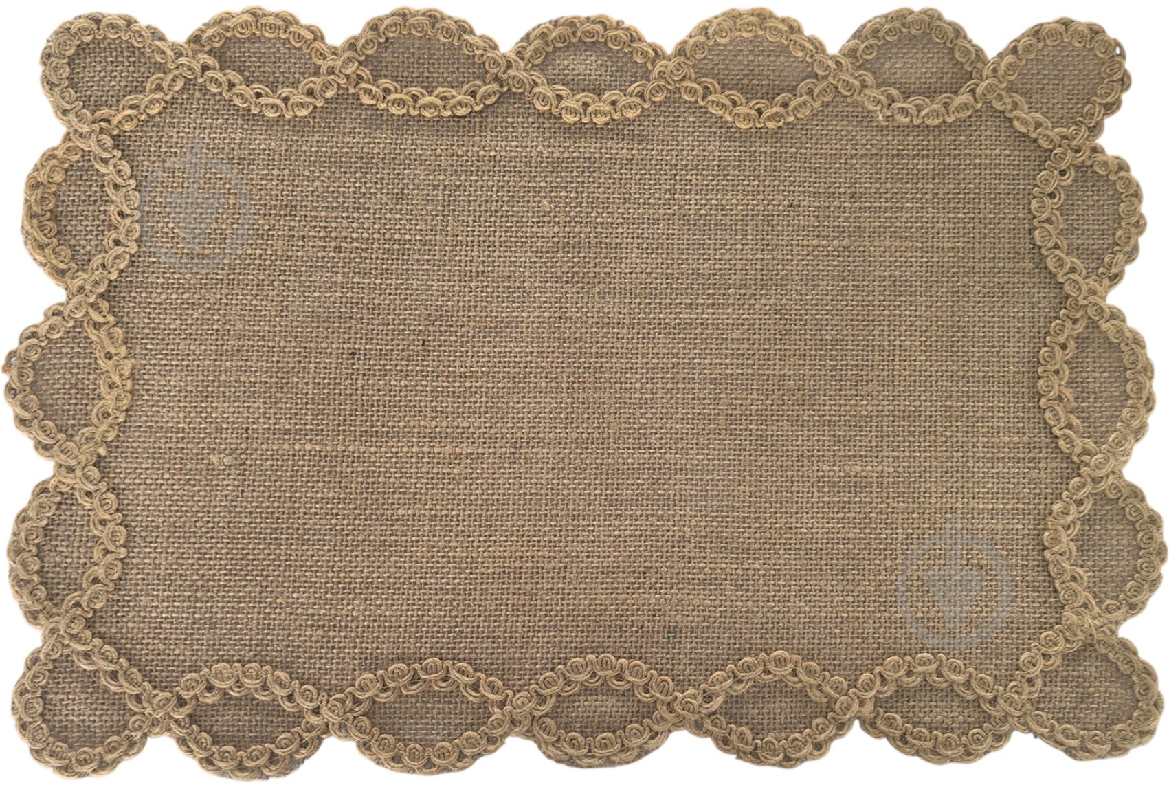 Коврик для сервировки Fiora прямоугольный 30х45 см коричневый джут AHW3818 - фото 1 Коврик для сервировки Fiora прямоугольный 30х45 см коричневый джут AHW3818 - фото 1