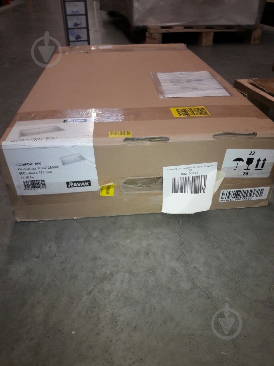 УЦЕНКА! Умывальник мебельный Ravak Comfort 800 (УЦ №2556) - фото 7