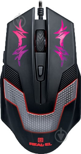 Мышь REAL-EL RM-510 Gaming black - фото 1 Мышь REAL-EL RM-510 Gaming black - фото 1