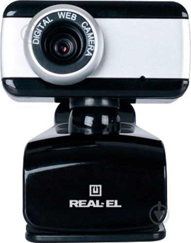 Веб-камера Real-el FC-130 black-grey - фото 2 Веб-камера Real-el FC-130 black-grey - фото 2