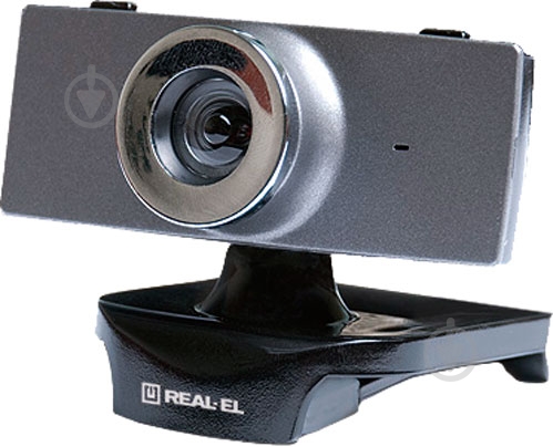 Веб-камера Real-el FC-140 grey - фото 1