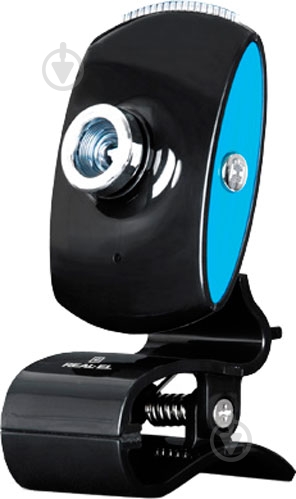 Веб-камера Real-el FC-150 black-blue - фото 1