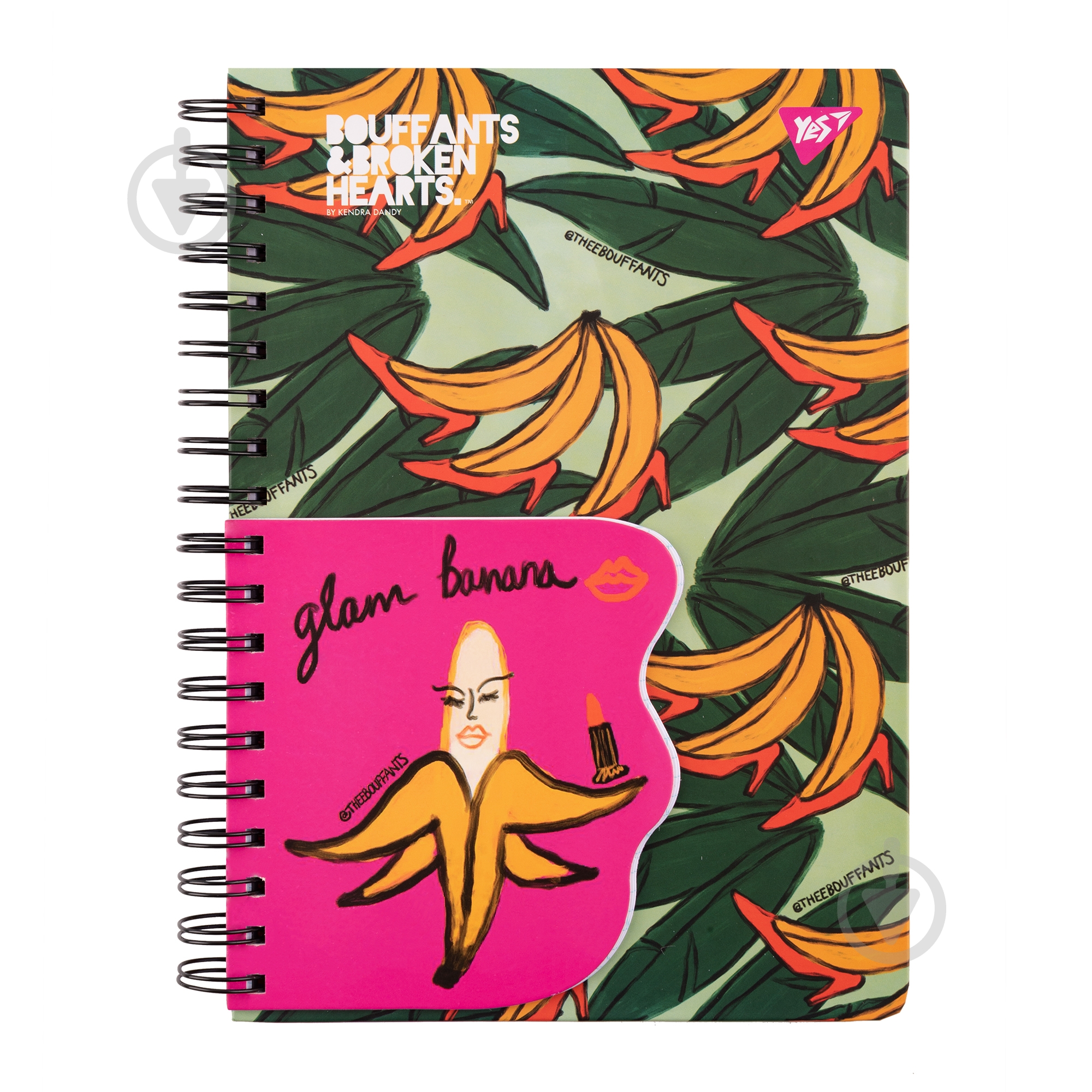 Блокнот YES 2 в 1 В5 В7 BBH - фото 1 Блокнот YES 2 в 1 В5 В7 BBH - фото 1