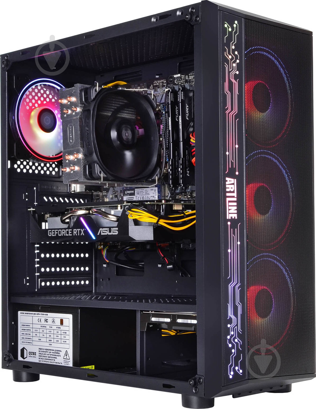 Комп'ютер Artline Gaming X83 (X83v05) black - фото 14